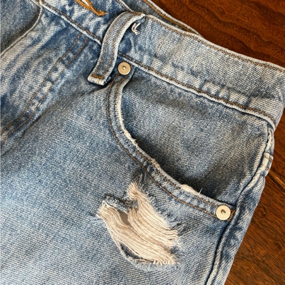 Madewell Relaxed Denim Shorts in Renfield Wash size 26 - Picture 8 of 15